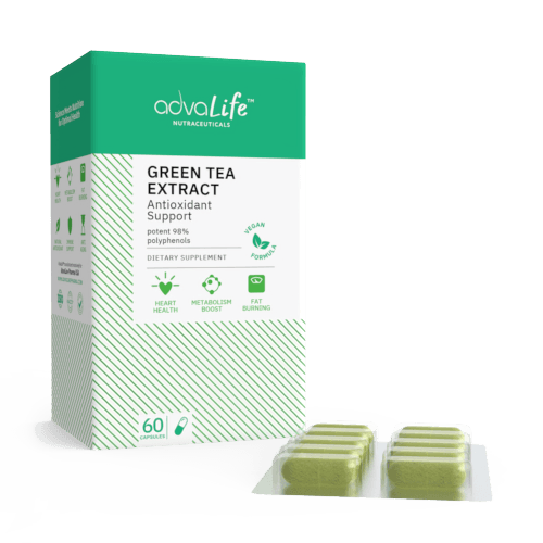 Green Tea Capsules (1 box and 1 blister)