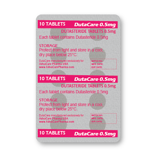 Dutasteride Tablets (blister of 10 tablets)