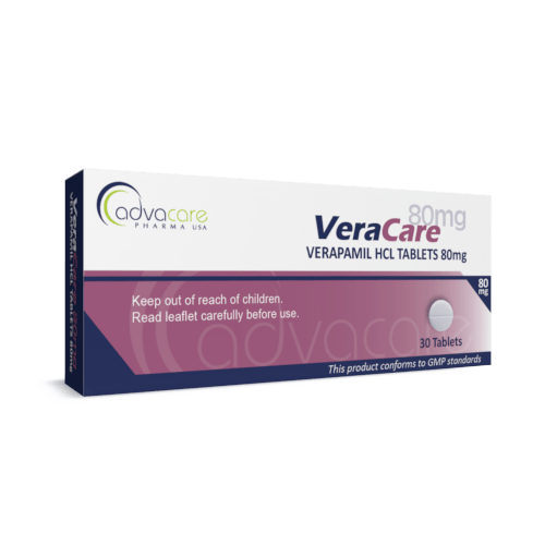 Verapamilo Clorhidrato Comprimidos (caja de 30 comprimidos)