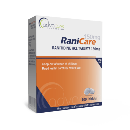 Ranitidine HCl Tablets (box of 100 tablets)