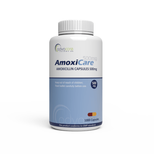 Capsules d'Amoxicilline (flacon de 1000 capsules)