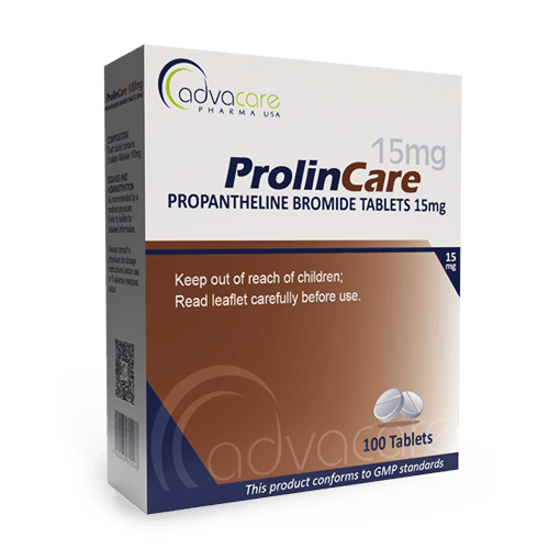 Propantheline Bromide Tablets (box of 100 tablets)