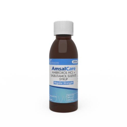 Ambroxol HCl + Salbutamol Sulfate Syrup (1 bottle)