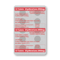 Erythromycin Enteric-Coated Tablets (blister of 10 tablets)