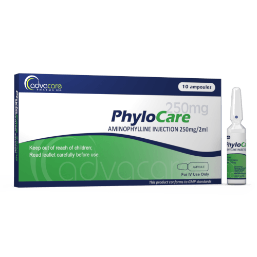 Aminophylline Injection (1 box and 1 ampoule)