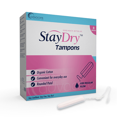 O.B. Tampons, Non Applicator Tampons - Stayfree® India