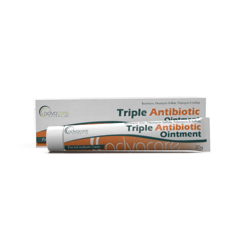 Pommade Antibiotique Triple (1 boîte et 1 tube)