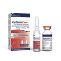 Ceftriaxona + Sulbactam para Inyección (1 caja, 1 frasco y 1 ampolla de agua para inyección (WFI))