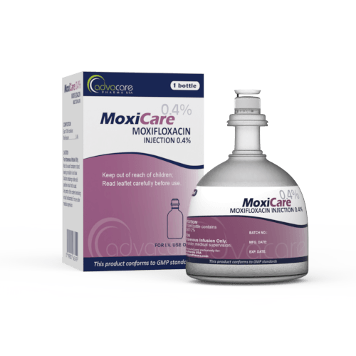 Injection de Moxifloxacine (1 boîte et 1 flacon)