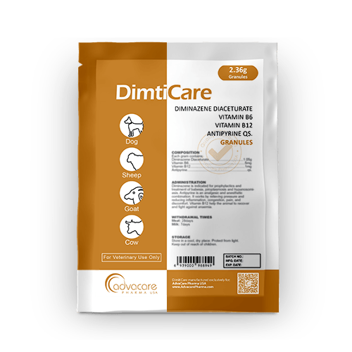 Granules de Diminazène Diacéturique + Antipyrine (1 sachet)