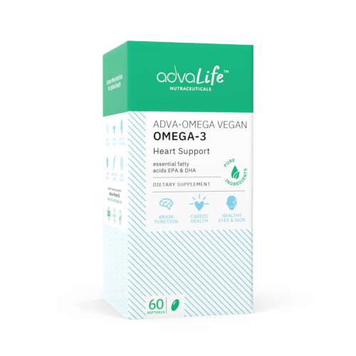 Omega-3 VEGAN Capsules (boîte de bouteilles)