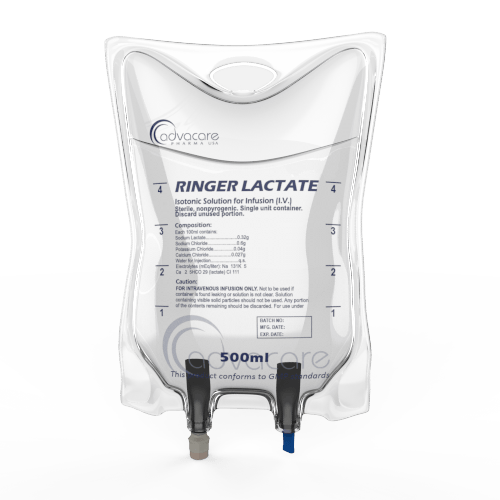 Ringer Lactate (Hartmann's) Injection (1 IV bag)