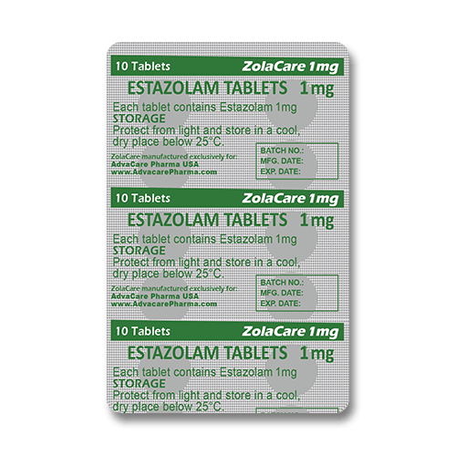 Estazolam Tablets (blister of 10 tablets)