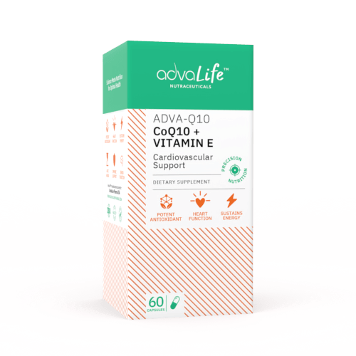 Capsules de Coenzyme Q10 + Vitamine E (boîte de bouteilles)