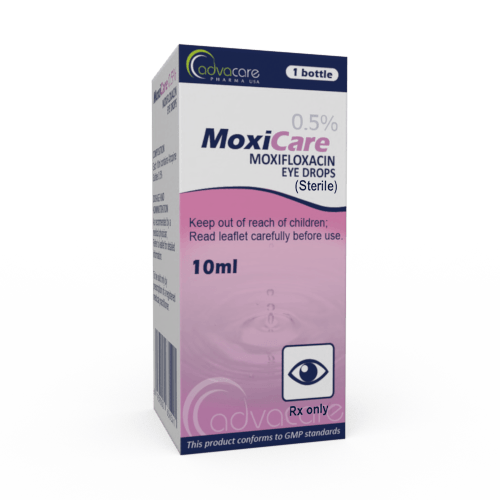 Moxifloxacin Eye Drops (box of 1 bottle)