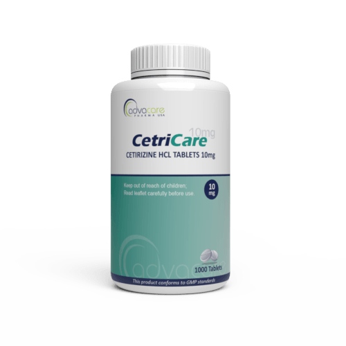 Cetirizine HCl Tablets (bottle of 1000 tablets)