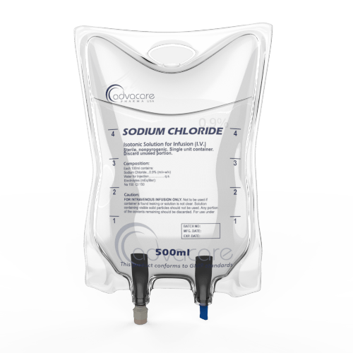 Saline (Sodium Chloride) Injection (1 IV bag)