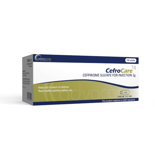 Cefpirome Sulfate for Injection (box of 10 vials)