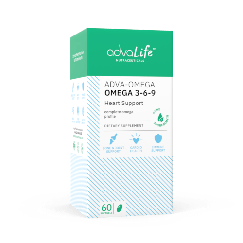 Capsules d'Omega 3-6-9 (boîte de bouteilles)