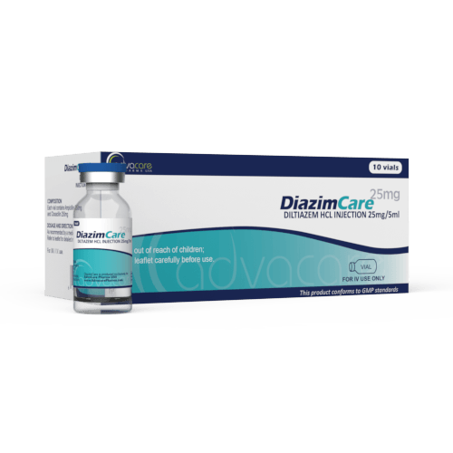 Diltiazem HCl Injection (1 box and 1 vial)