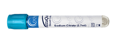 Blood Collection Tube PT - 3.2% Sodium Citrate (Blue)