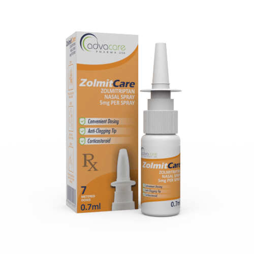 Spray Nasal de Zolmitriptan (1 boîte et 1 flacon de spray)