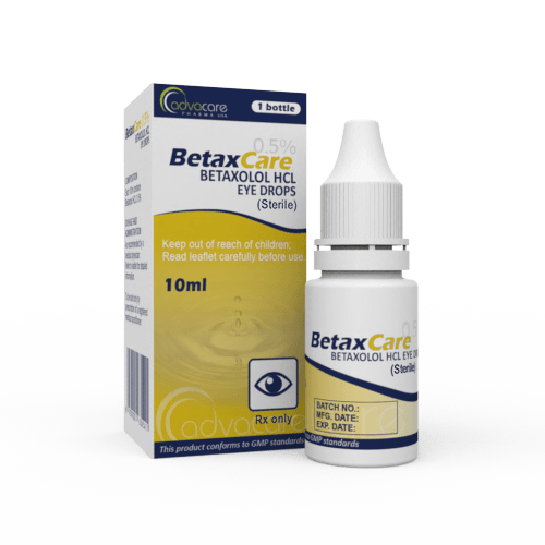 Gotas Oftálmicas de Betaxolol HCl (1 caja y 1 frasco)