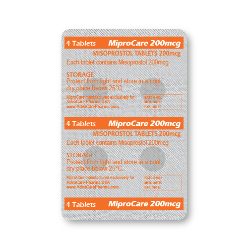 Misoprostol Tablets (blister of 4 tablets)