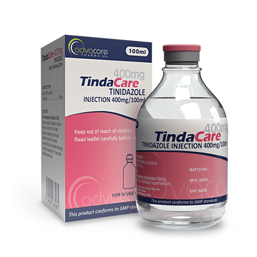 Inyección de Tinidazol (1 caja y 1 frasco)