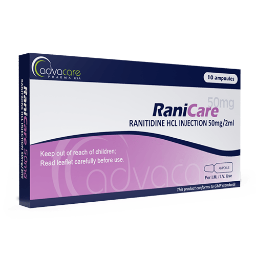 Ranitidine HCl Injection (box of 10 ampoules)