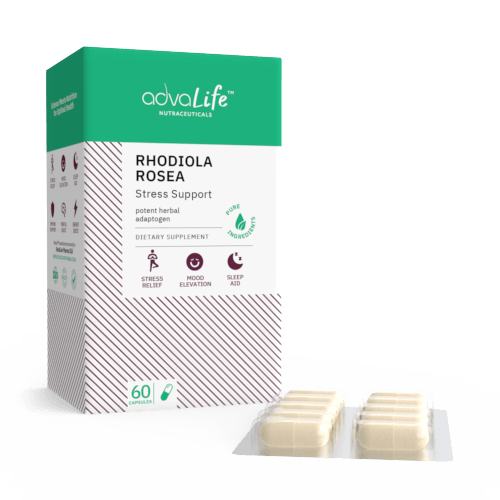 Rhodiola Rosea Capsules (1 box and 1 blister)